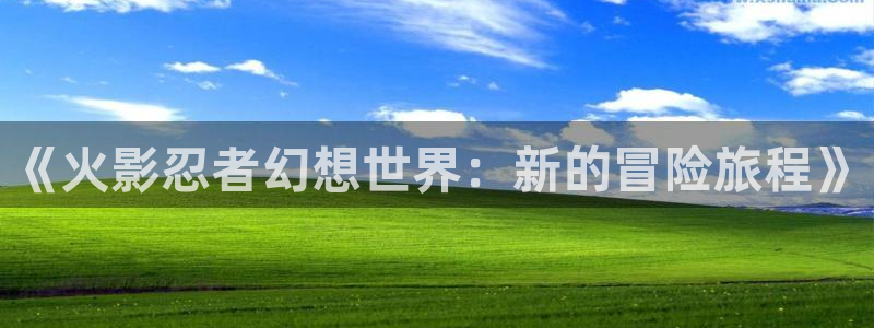 韩国漫画平台kakaopage：《火影忍者幻想世界：新的冒险旅程》