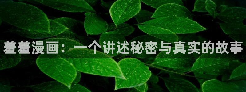 yy漫画网下载：羞羞漫画：一个讲述秘密与真实的故事